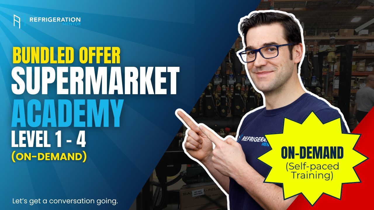 Illustration representing courses on Refrigeration Mentor website