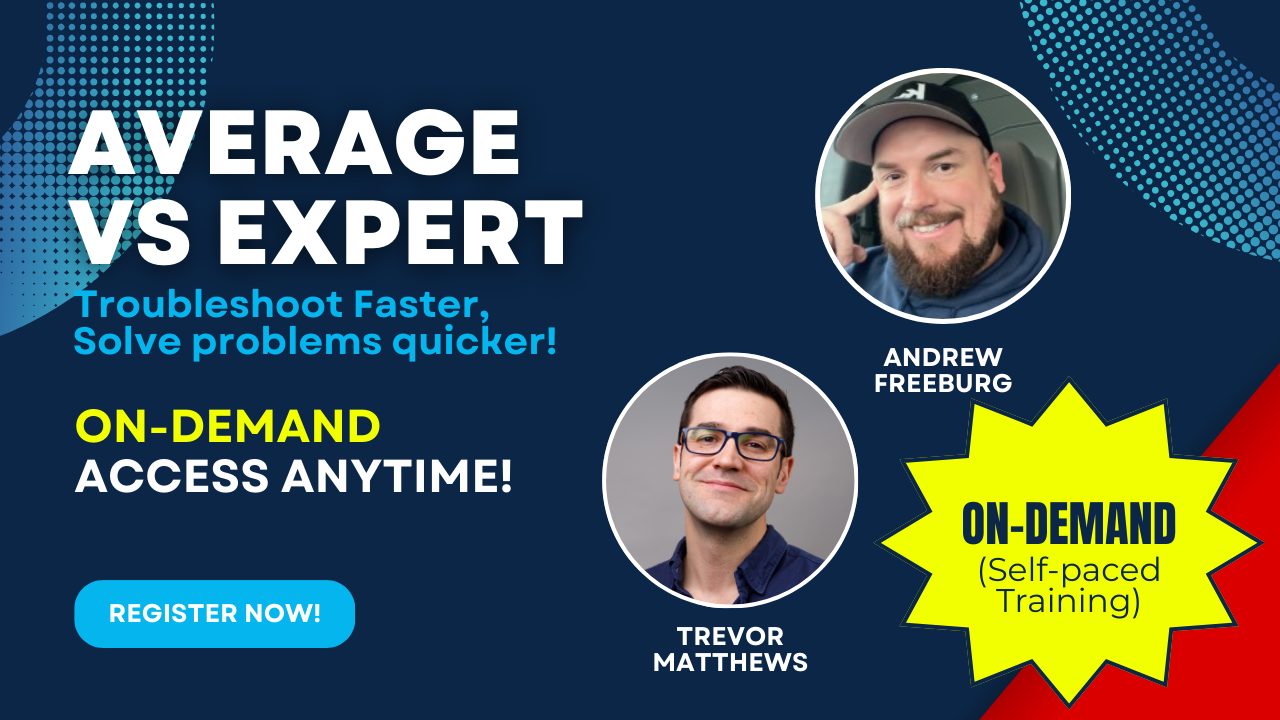 Close-up of refrigeration course materials for training