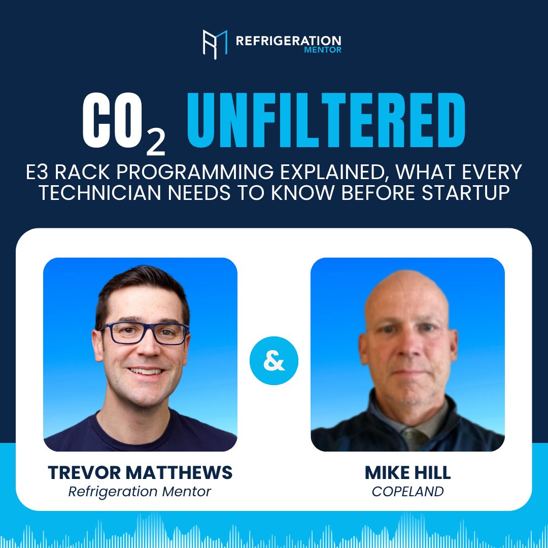 Mike Hill discussing CO2 Unfiltered on Refrigeration Mentor in 2026