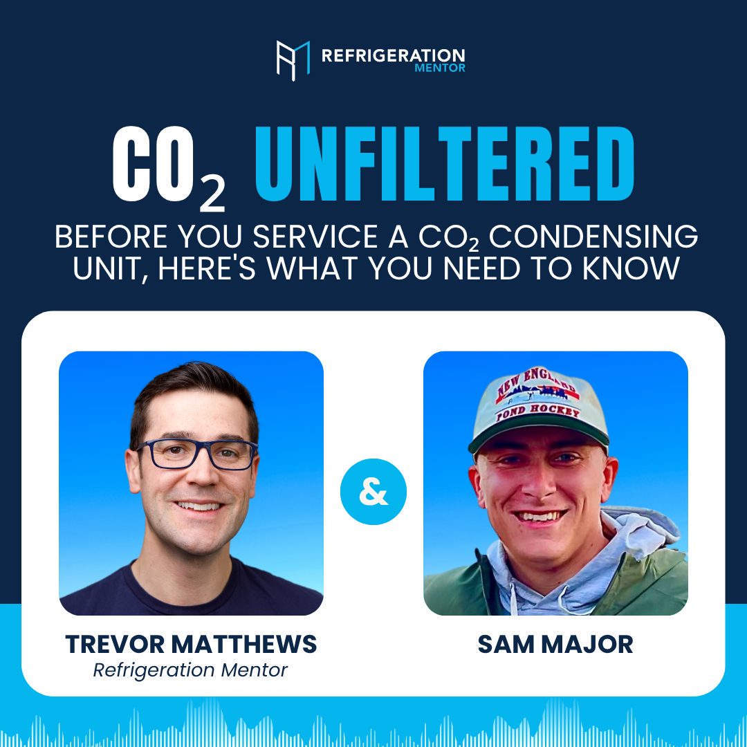 Close-up of CO2 unfiltered refrigeration system components showing pipes and gauges