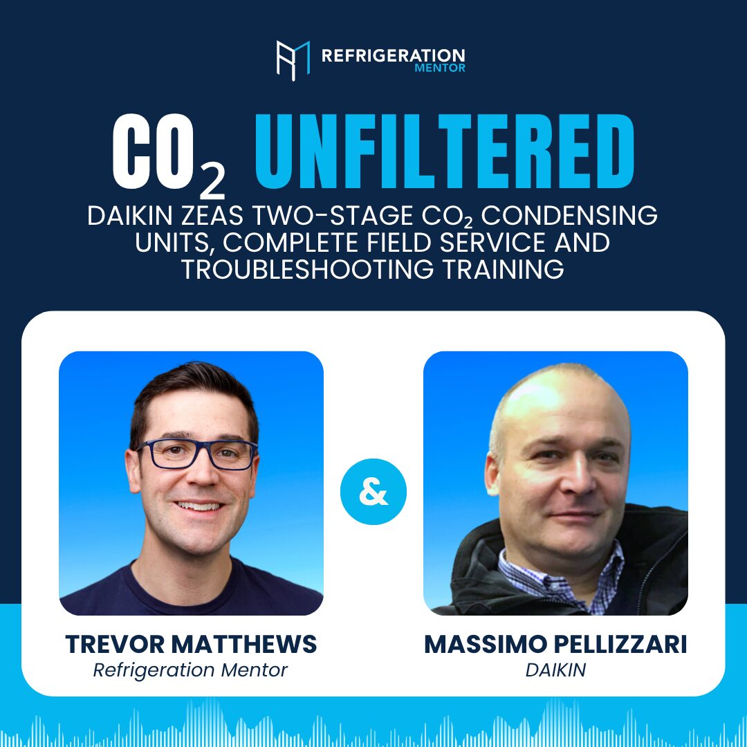 Graphic representation of CO2 unfiltered by Massimo Pellizzari in refrigeration context